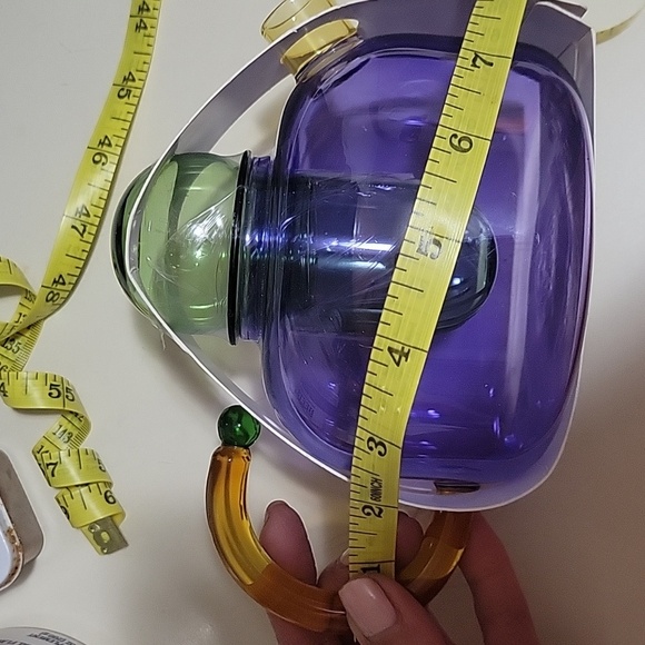 Vibrant Glass Teapot with Lid - Picture 9 of 10